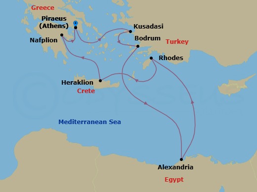 Cruise Map