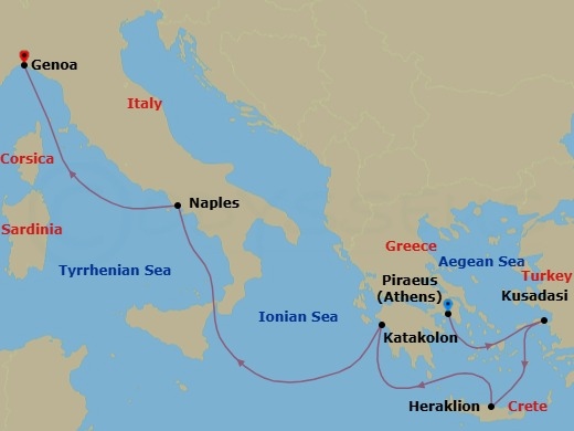 Cruise Map