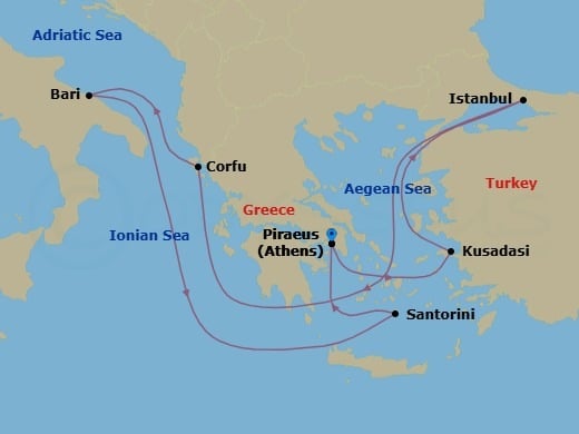 Cruise Map