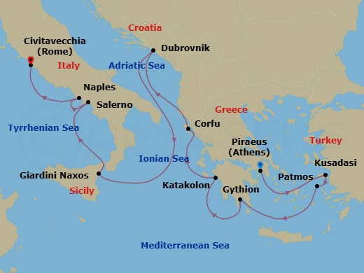 Cruise Map