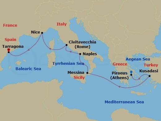 Cruise Map