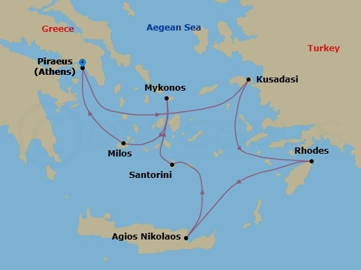Cruise Map