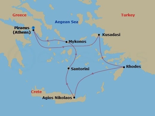 Cruise Map