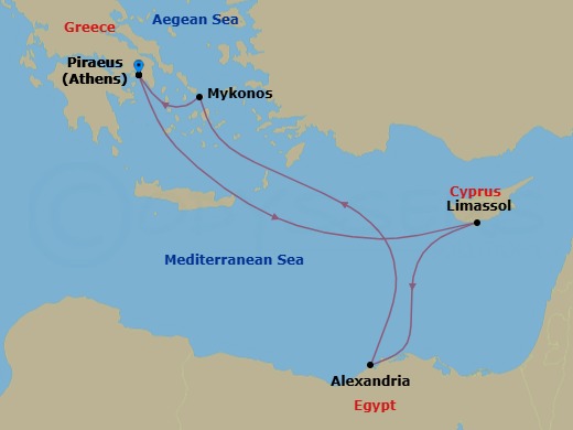 Cruise Map