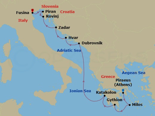 Cruise Map