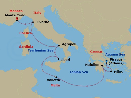 Cruise Map