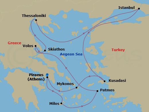 Cruise Map