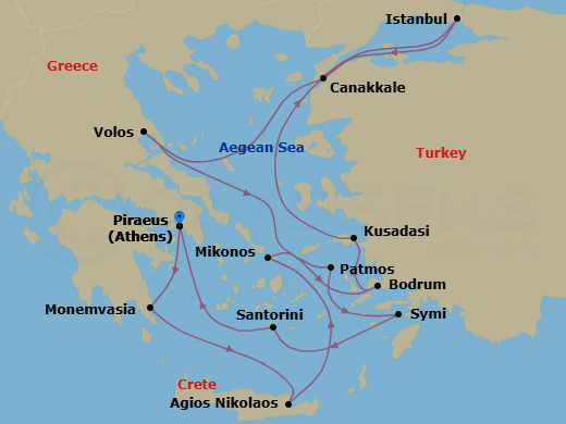Cruise Map