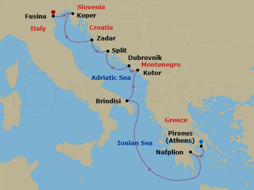 Cruise Map