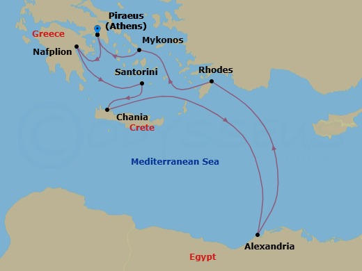 Cruise Map