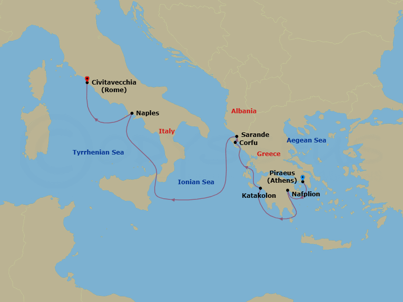 Cruise Map