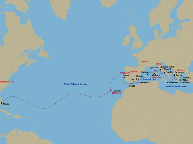 Cruise Map