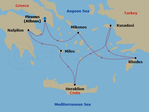 Cruise Map