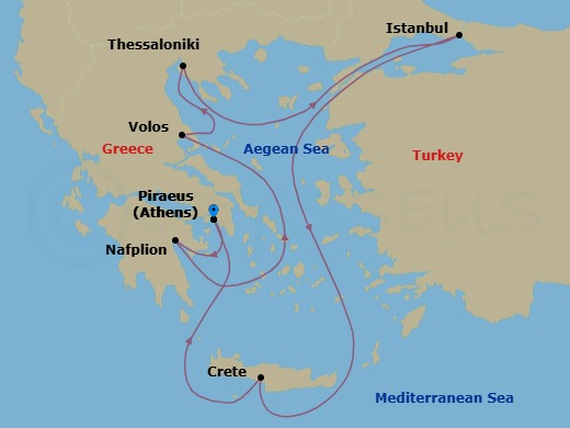 Cruise Map