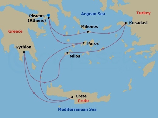 Cruise Map