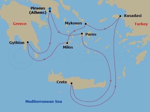 Cruise Map