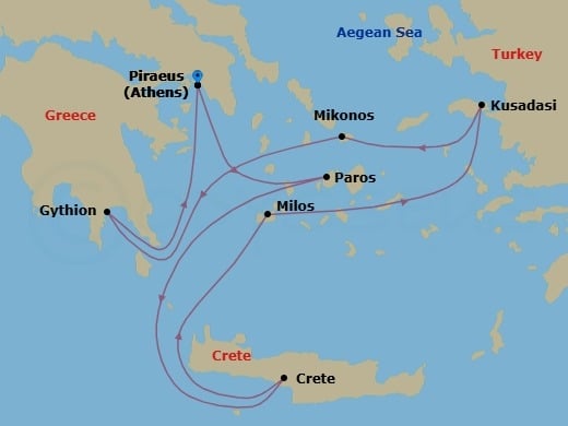 Cruise Map