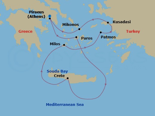 Cruise Map