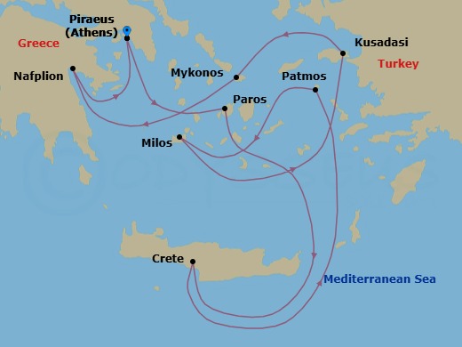 Cruise Map
