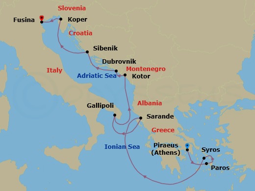 Cruise Map