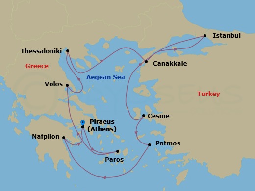Cruise Map