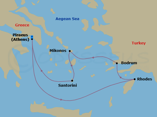 Cruise Map