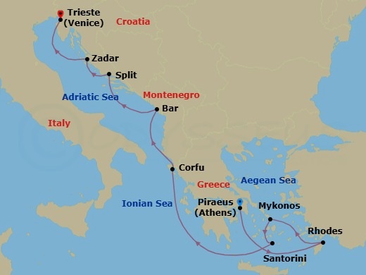 Cruise Map