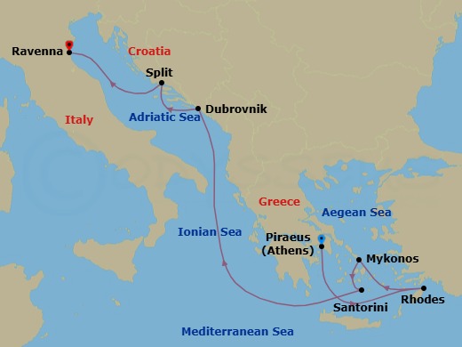 Cruise Map