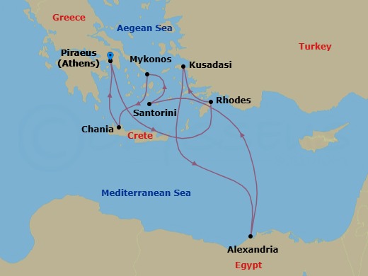 Cruise Map