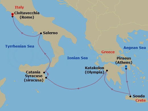 Cruise Map