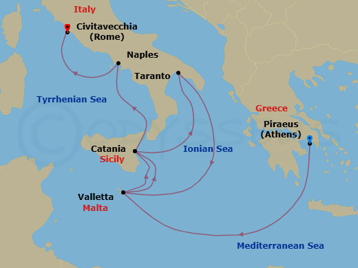 Cruise Map