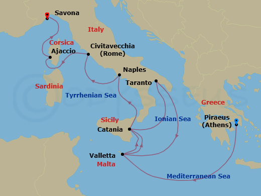 Cruise Map