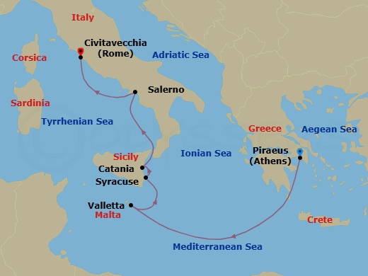 Cruise Map
