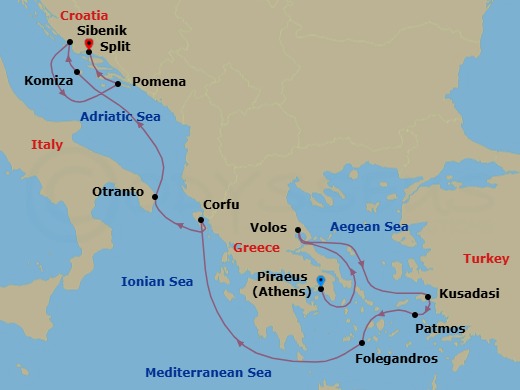 Cruise Map