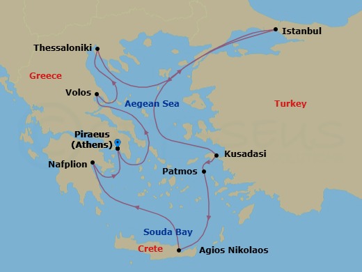Cruise Map