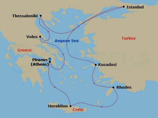 Cruise Map