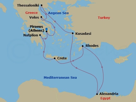 Cruise Map