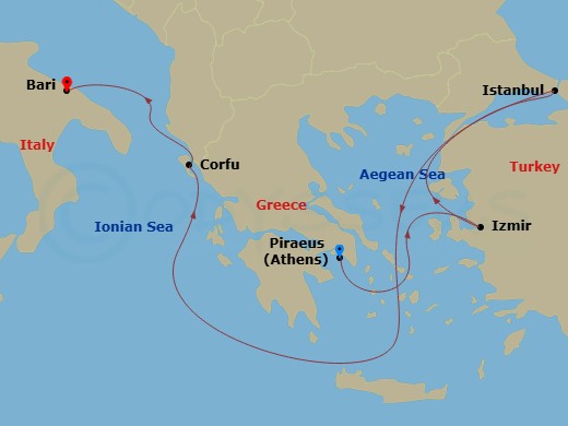 Cruise Map