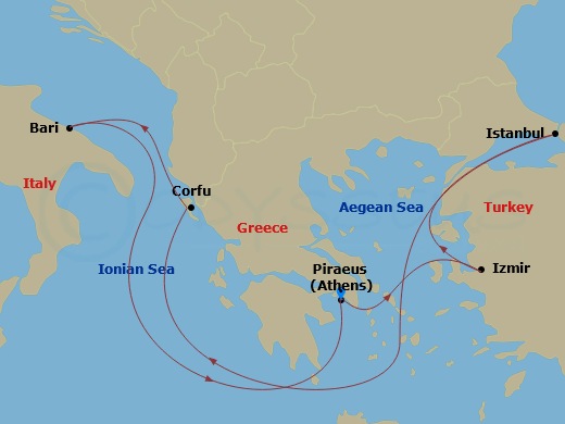 Cruise Map
