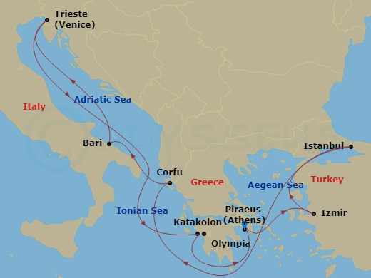 Cruise Map
