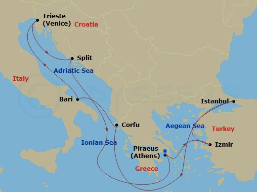 Cruise Map