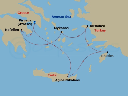 Cruise Map