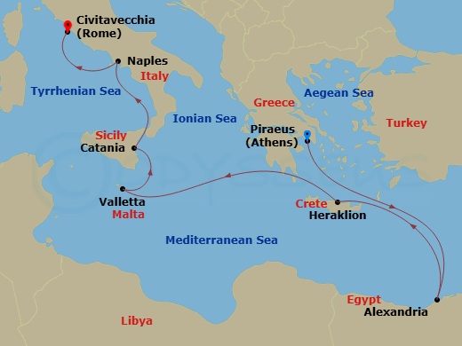 Cruise Map