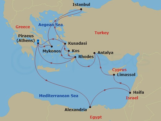 Cruise Map