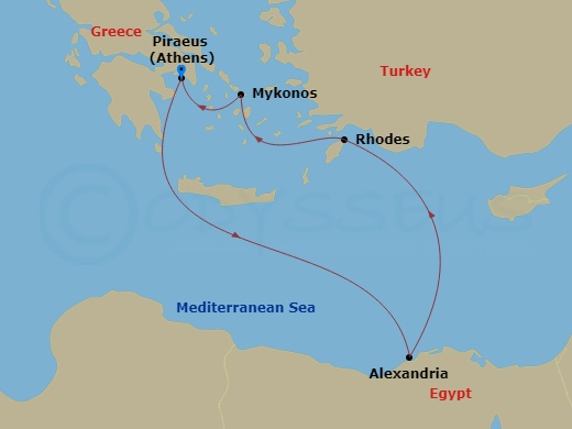 Cruise Map