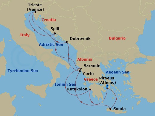Cruise Map