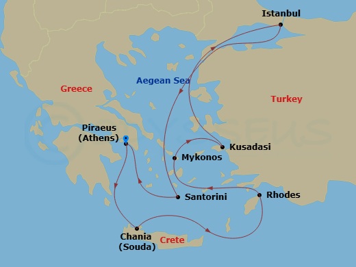 Cruise Map