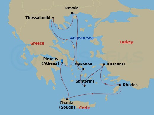 Cruise Map