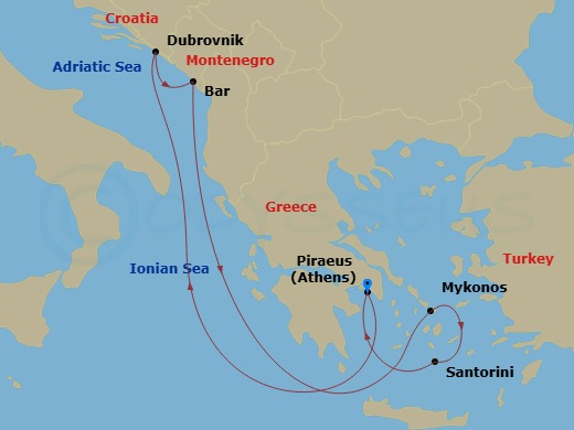 Cruise Map