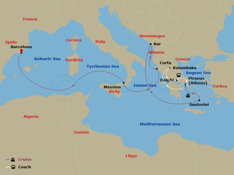 Cruise Map